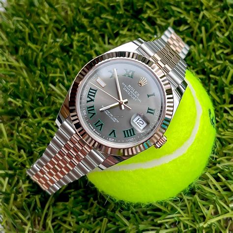 rolex tennis watch|Rolex datejust Wimbledon 2022.